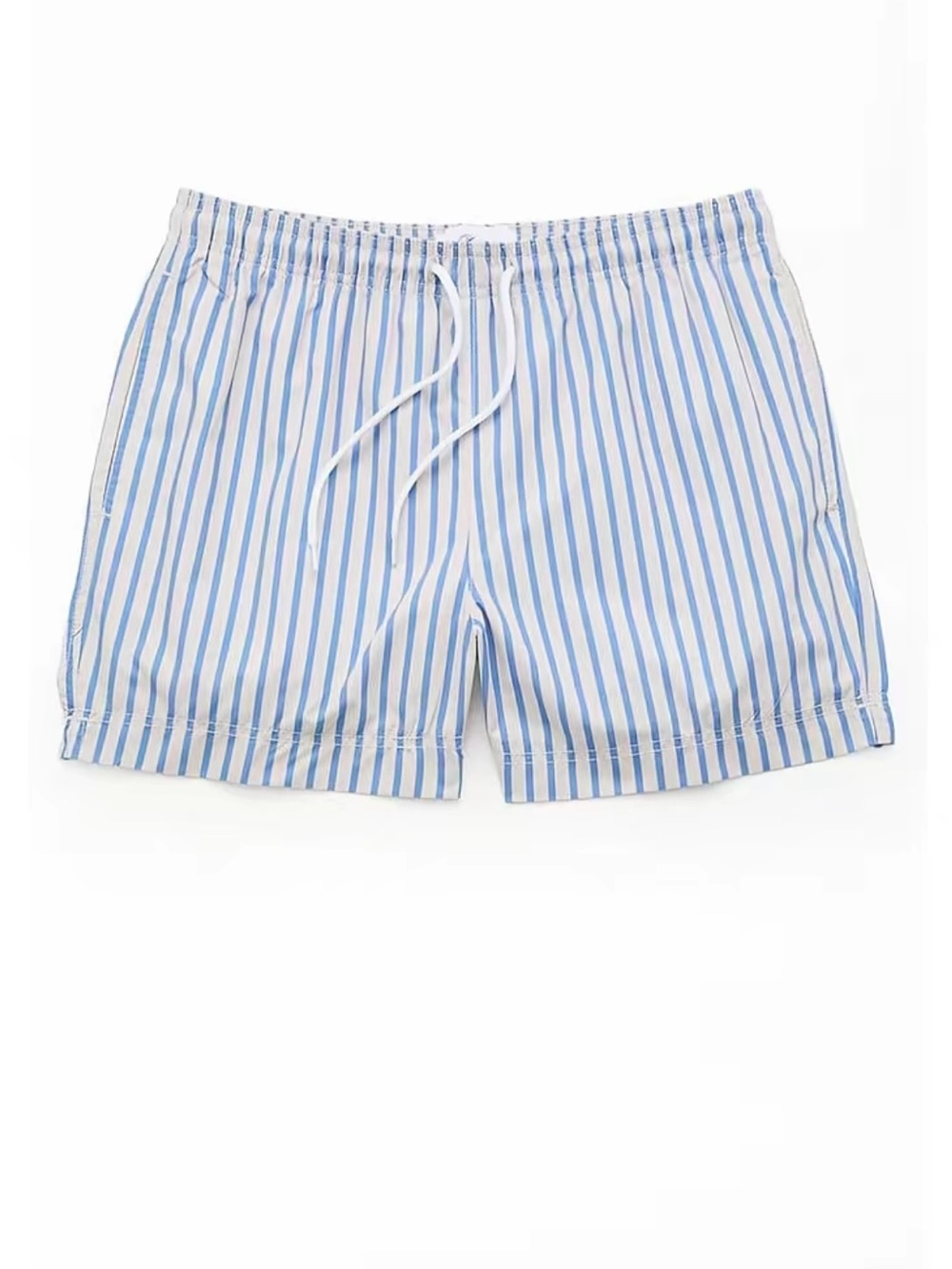 PacSun- Striped Blue and White Men’s Swim Shorts